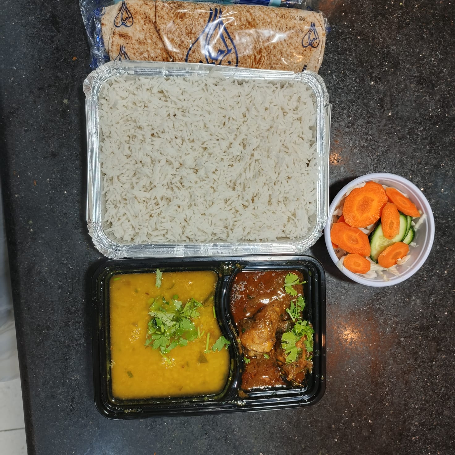 Full Compartment Meal Tray