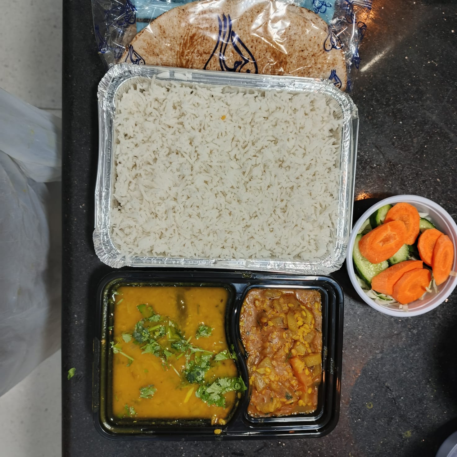 Compartment Meal with Multiple Sides