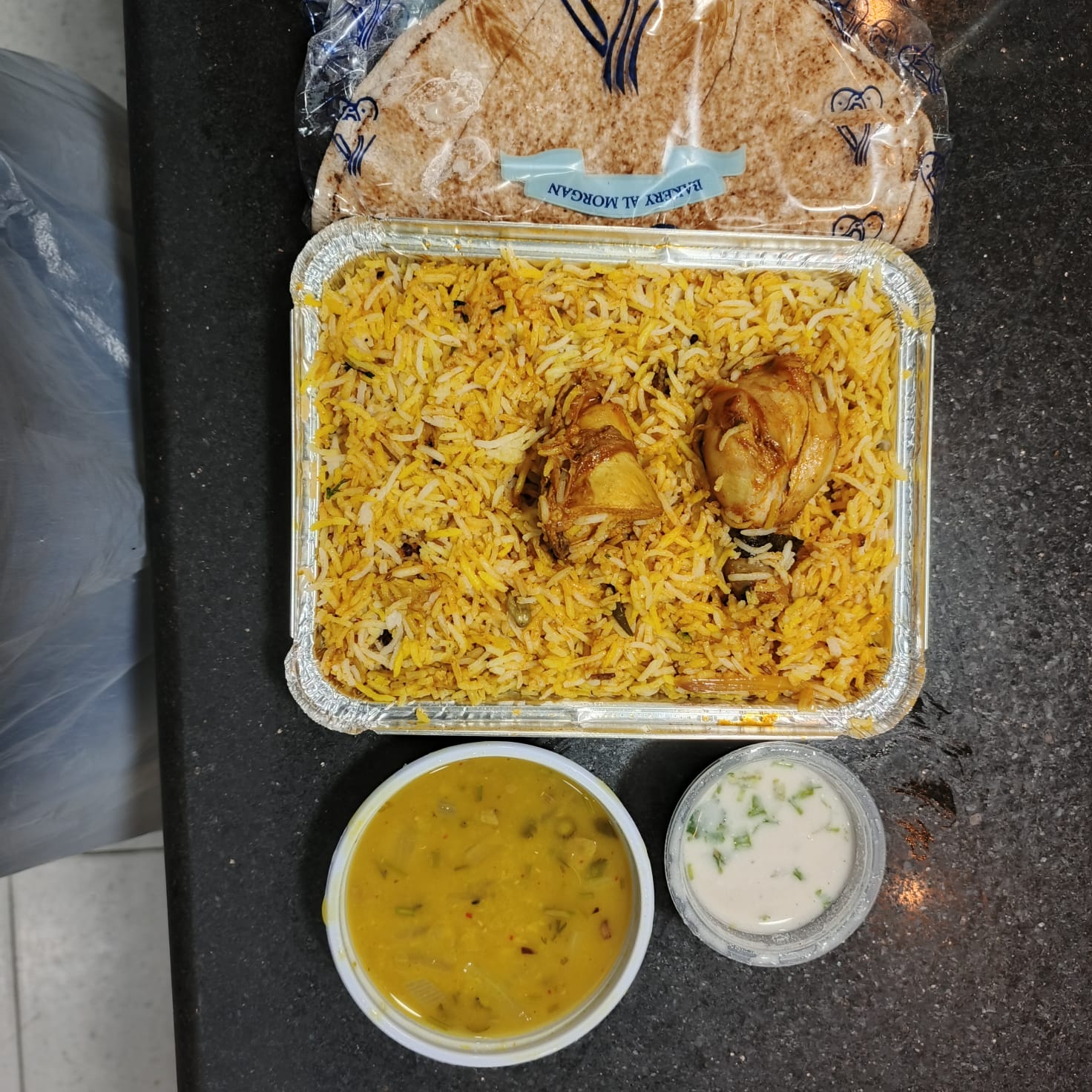 Grilled Meat with Rice